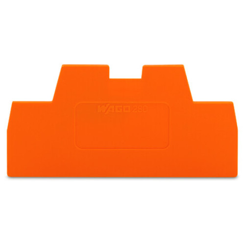 Intermediate plate, 1.1 mm thick, orange