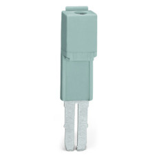 Test plug adapter, 5 mm wide, for test plug (2.3 mm Ø), gray