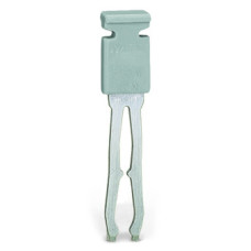 Vertical Jumper, Insulated Nominal Current 24 A Gray