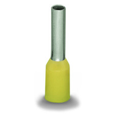 Ferrule, Sleeve for 2.08 mm² / AWG 14, insulated, yellow