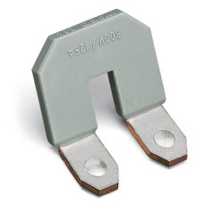 Jumper, for conductor entry, 2-way, gray