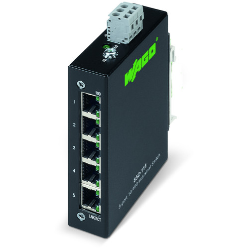 Industrial-ECO-Switch, 5-port 100Base-TX, black