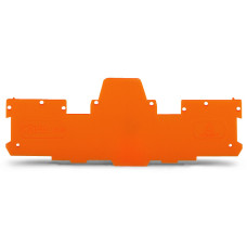 Separator plate, 1.1 mm thick, oversized, orange