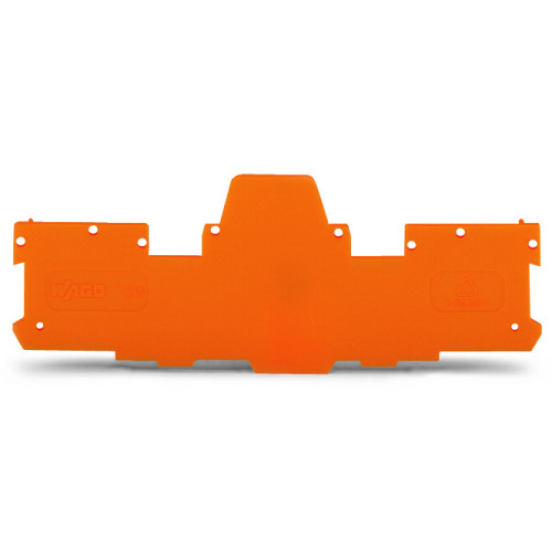 Separator plate, 1.1 mm thick, oversized, orange