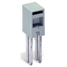 Adjacent Jumper, Insulated Nominal Current 85 A Gray