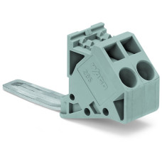 Power tap, for 50 mm² high-current tbs, Module width 16 mm, gray