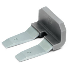 Jumper, insulated, gray