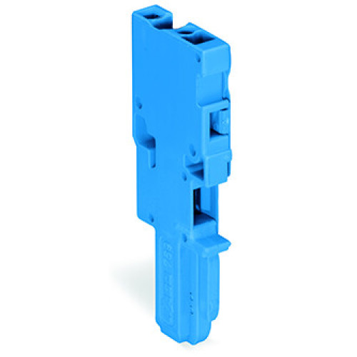 1-conductor female connector, CAGE CLAMP&reg;, 4 mm&sup2;, blue