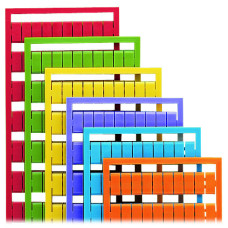 WSB Quick Marking System, Plain For Terminal Block Width 5 - 17.5 mm Yellow