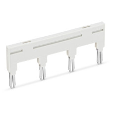 Jumper, for jumper slot, 4-way, light gray