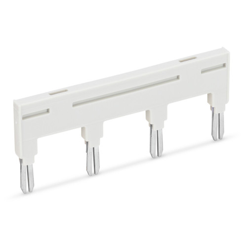 Jumper, for jumper slot, 4-way, light gray