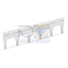 Jumper, for jumper slot, 6-way, light gray