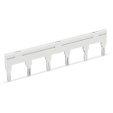Jumper, for jumper slot, 6-way, light gray