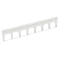Jumper, for jumper slot, 8-way, light gray
