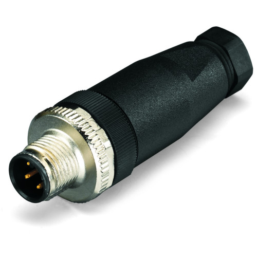 Accessories, M12 plug, axial, 5-pole