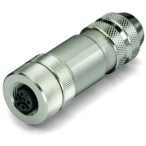 Accessories, M12 socket, straight, 5-pole