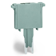 Empty Component Plug Housing, 5 mm Wide 2-Pole Gray