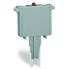 Neon Indicator Module, 5 mm Wide Ac/Dc 120 V Gray