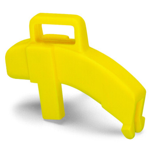 Lock-out, for disconnect link, yellow