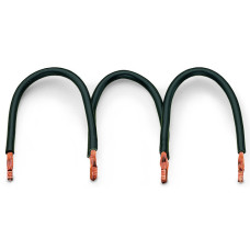 Wire commoning chain, 2.5 mm², insulated, black