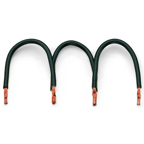 Wire commoning chain, 2.5 mm&sup2;, insulated, black