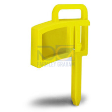 Lock-out, for disconnect link, yellow