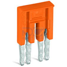 Jumper, 2-way, insulated, orange