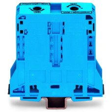 2-Conductor Through Terminal Block, Blue