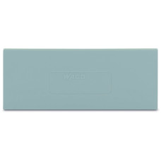 Separator plate, 2 mm thick, oversized, gray