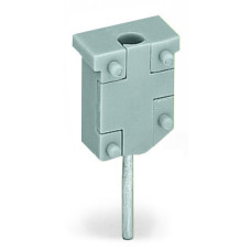 Test plug module, without locking device, modular, for 2-conductor terminal blocks, gray