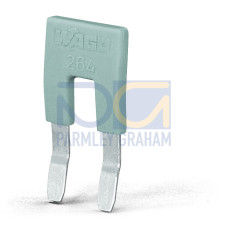 Jumper, for conductor entry, 2-way, gray