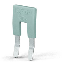 Jumper, for conductor entry, 2-way, gray