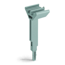 Group Marker Carrier, Fits Into The&nbsp;Jumper Slot Module Width 10 mm Gray