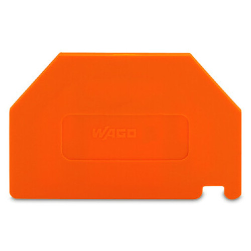 Separator plate, 2 mm thick, oversized, orange