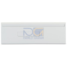 Separator plate, 2 mm thick, oversized, light gray