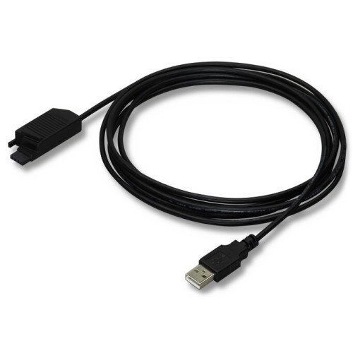 Configuration cable, USB connector, Length: 2.5 m, black