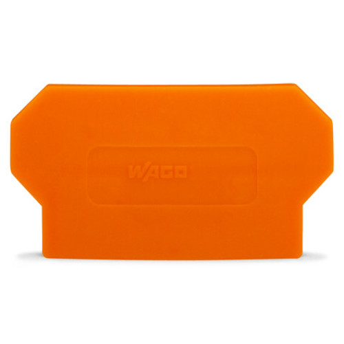 Separator plate, 2 mm thick, oversized, light gray