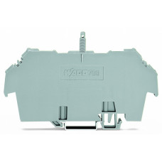 Cover carrier, Type 1, incl. fixing/retaining screws and knurled nut, gray