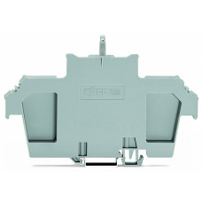 Cover carrier, Type 2, incl. fixing/retaining screws and knurled nut, gray