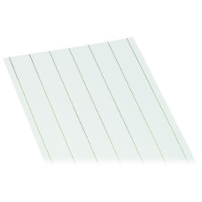 Marking strips, for laser printer, white