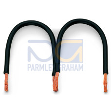 Wire commoning chain, 2.5 mm&sup2;, insulated, black