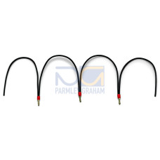 Wire commoning chain, insulated, black