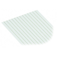 Marking strips, for laser printer, white