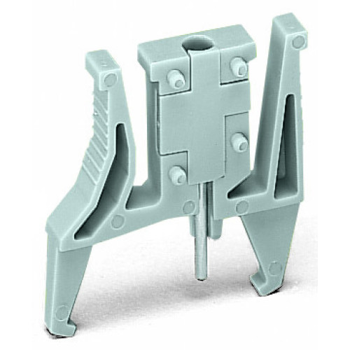 Test plug module, with locking latches, modular, gray
