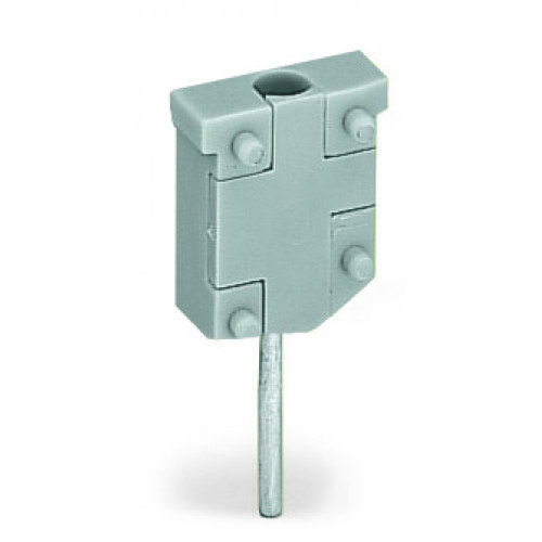 Test plug module, without locking device, modular, gray