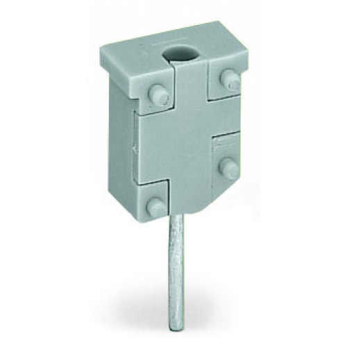 Test plug module, without locking device, modular, gray