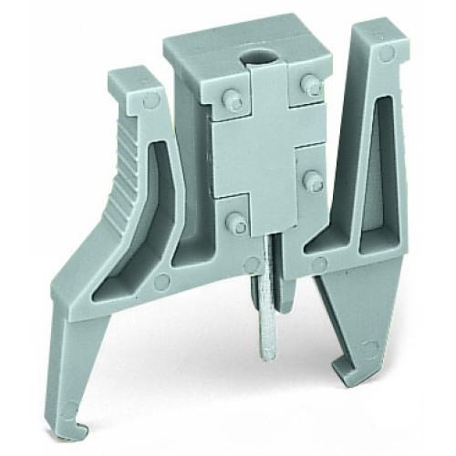 Test plug module, with locking latches, modular, gray