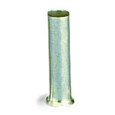 Ferrule, Sleeve for 0.75 mm² / AWG 20, uninsulated, silver-colored