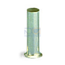 Ferrule, Sleeve for 0.5 mm&sup2; / AWG 22, uninsulated, silver-colored