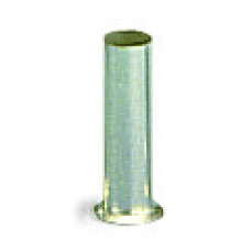 Ferrule, Sleeve for 0.5 mm² / AWG 22, uninsulated, silver-colored